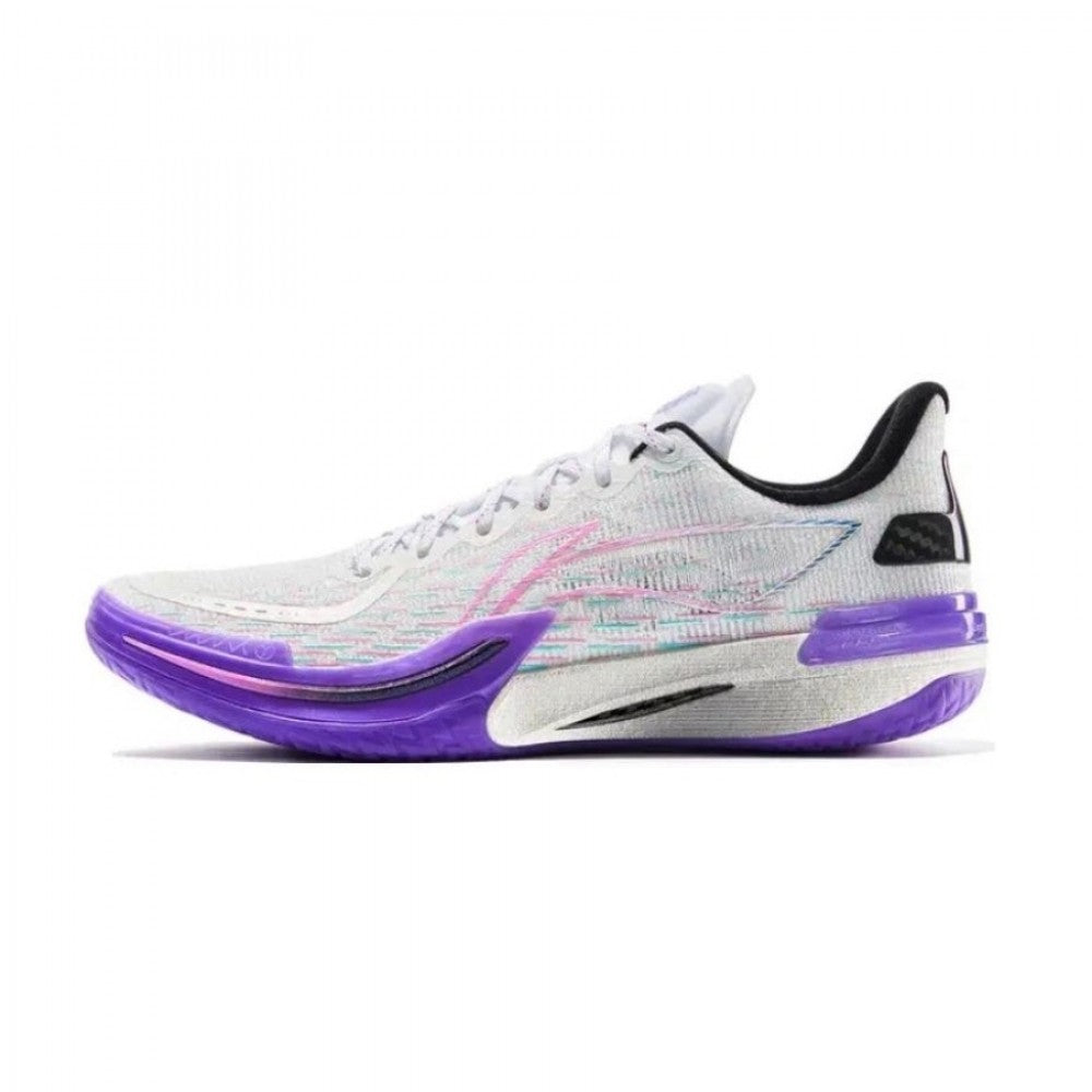 LiNing Gamma 1 “Meteor Shower” White/Purple ABAU039-13 UK 12